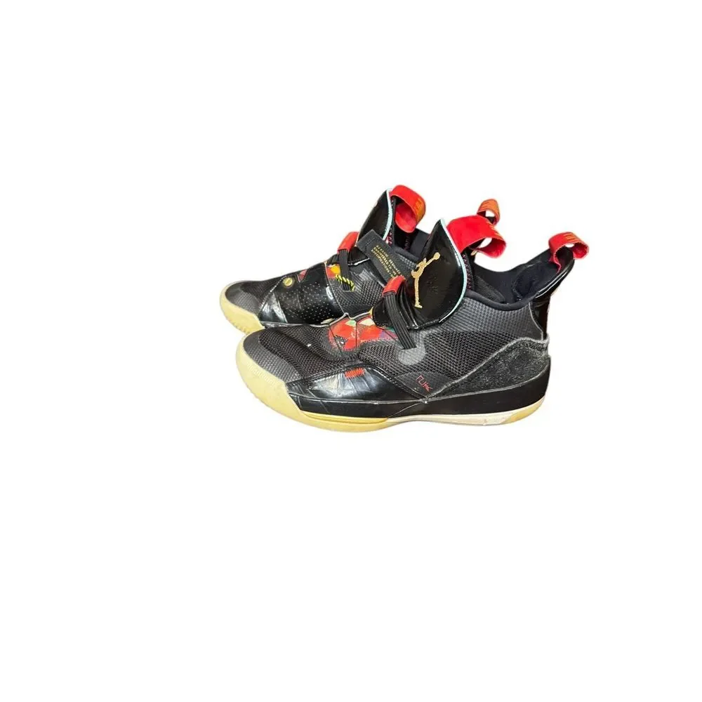 Jordan Air Men's Shoes 33 XXXIII CNY 2019 Lunar Chinese New Year Black Gold‎ 6.5